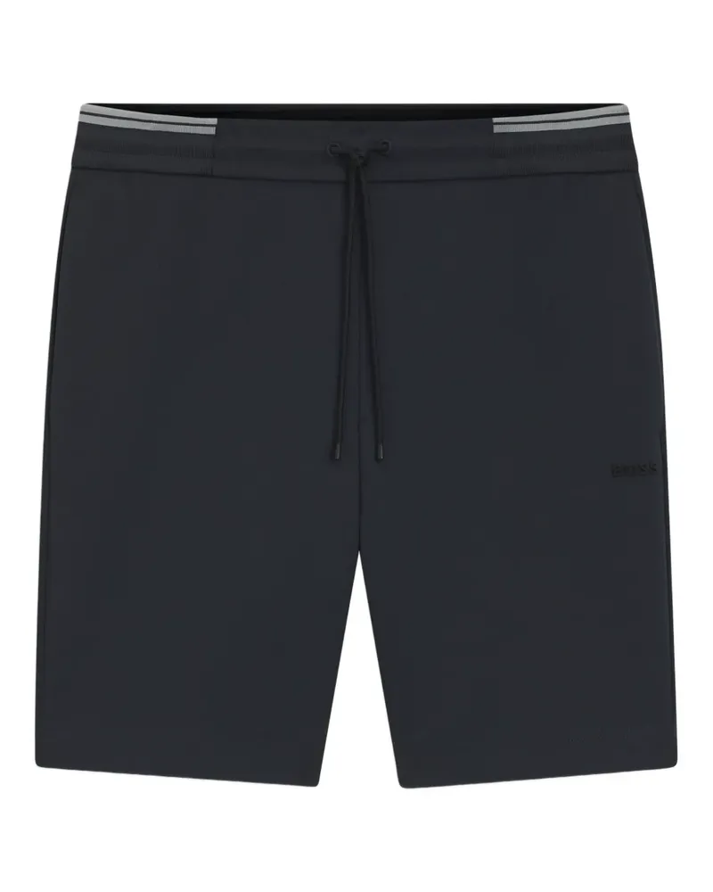 HUGO BOSS Joggingshorts mit Kordelzug - Schwarz Schwarz
