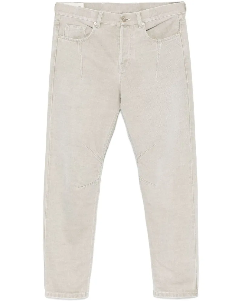 Eleventy Klassische Tapered-Jeans Nude