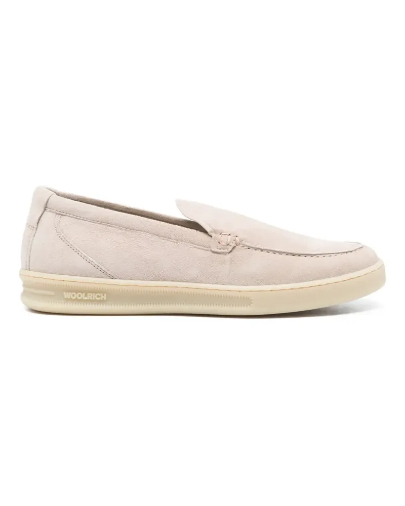 Woolrich Slip-On-Sneakers aus Wildleder - Nude Nude