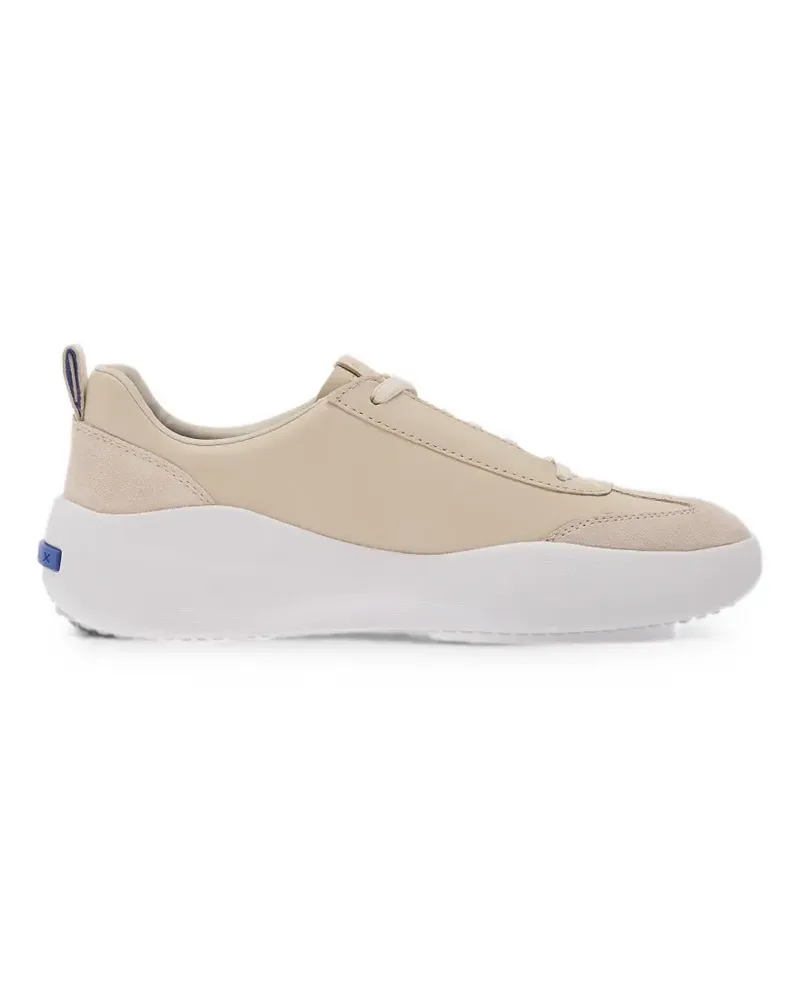 Geox Gxcp-02 suede-panelled sneakers - Nude Nude