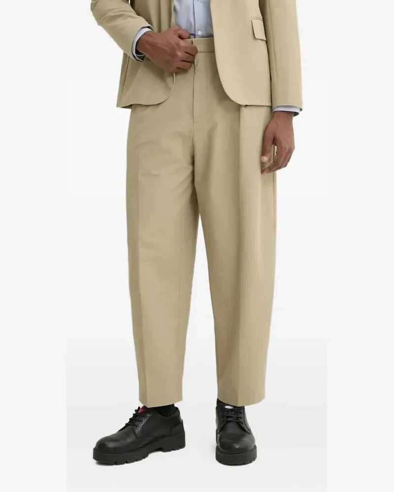 HUGO BOSS Hose mit geradem Bein - Braun Braun