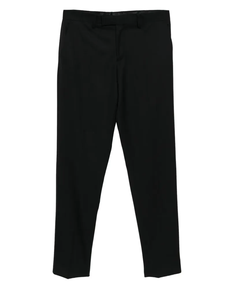 LARDINI high-waistde trousers - Schwarz Schwarz