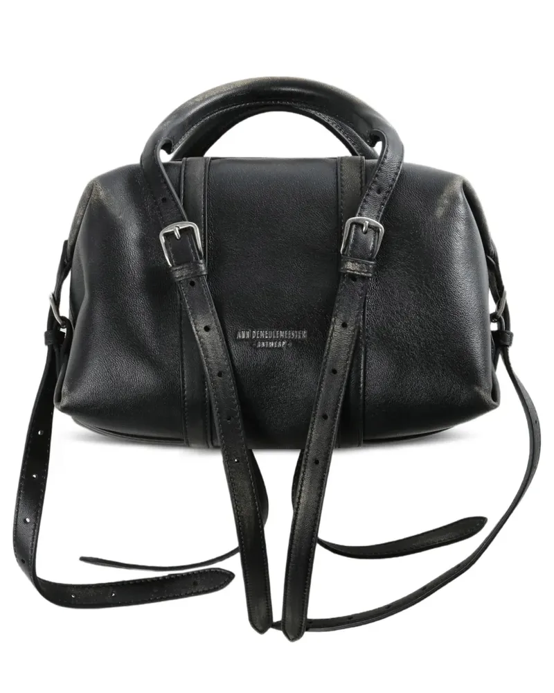 Ann Demeulemeester small Terra clutch bag - Schwarz Schwarz