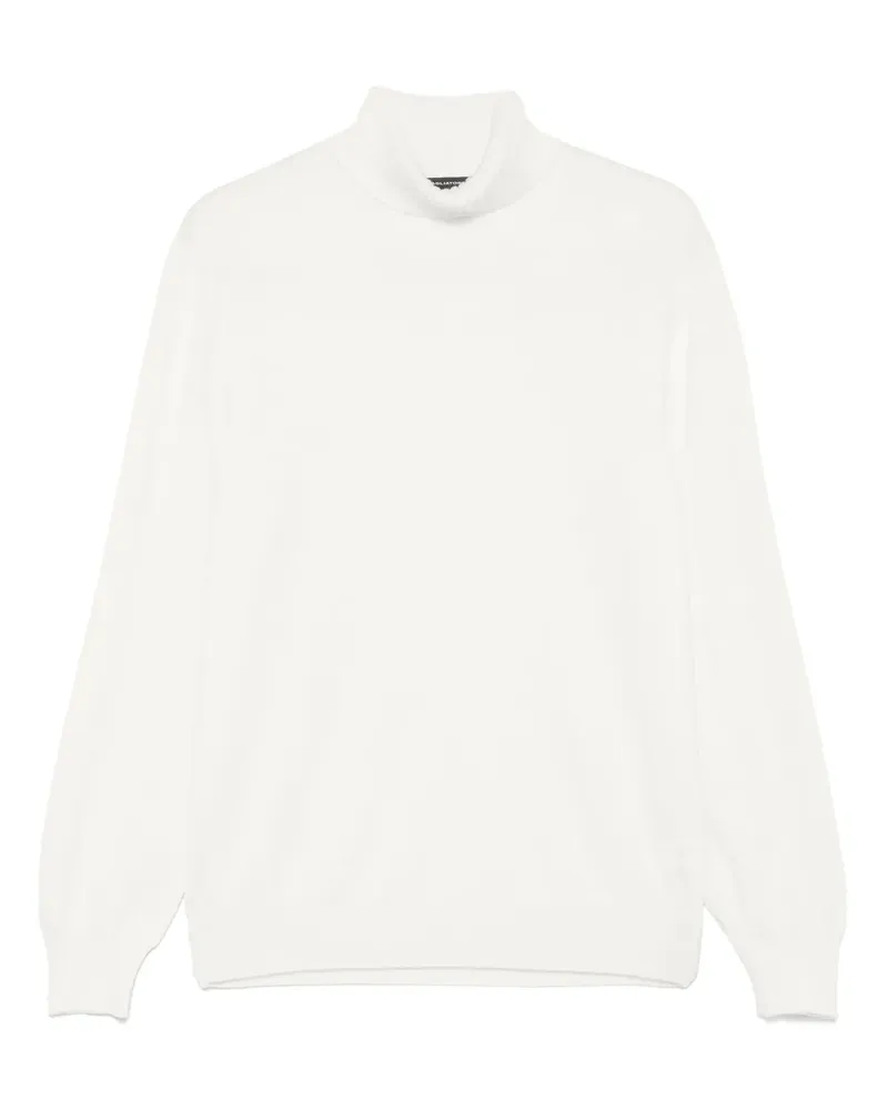 Tagliatore Pullover aus Schurwolle - Weiß Weiß