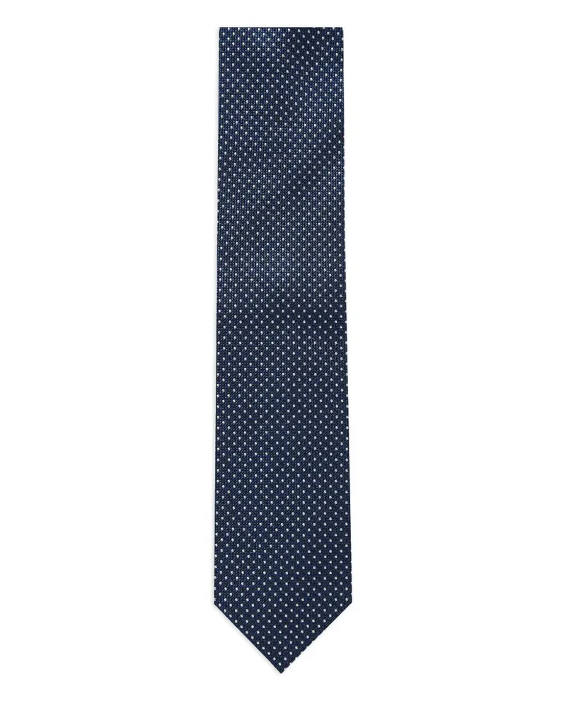 Corneliani Gemusterte Krawatte - Blau Blau