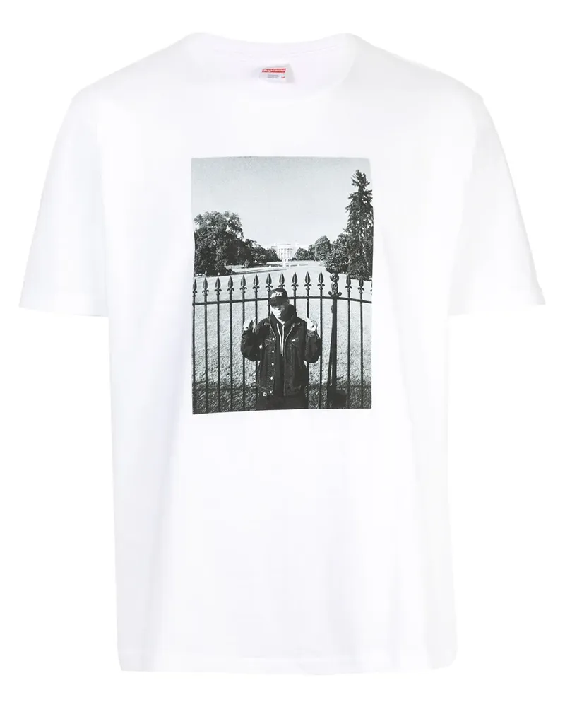 Supreme Being UDC Public Enemy White House T-shirt - Weiß Weiß