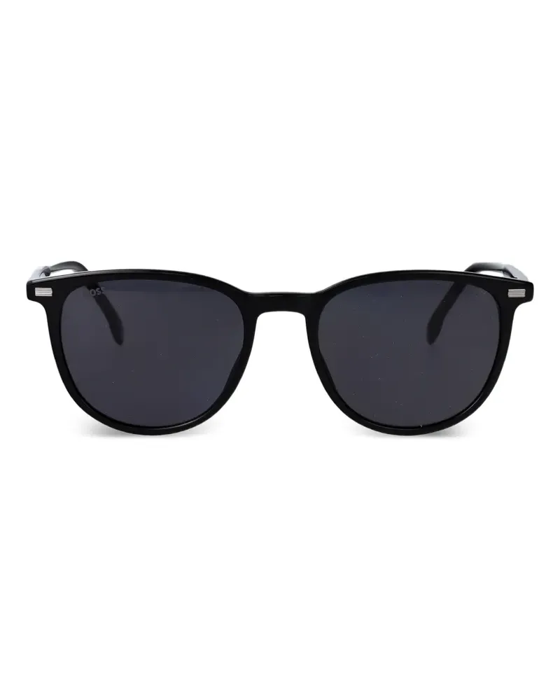 HUGO BOSS round-frame sunglasses - Schwarz Schwarz