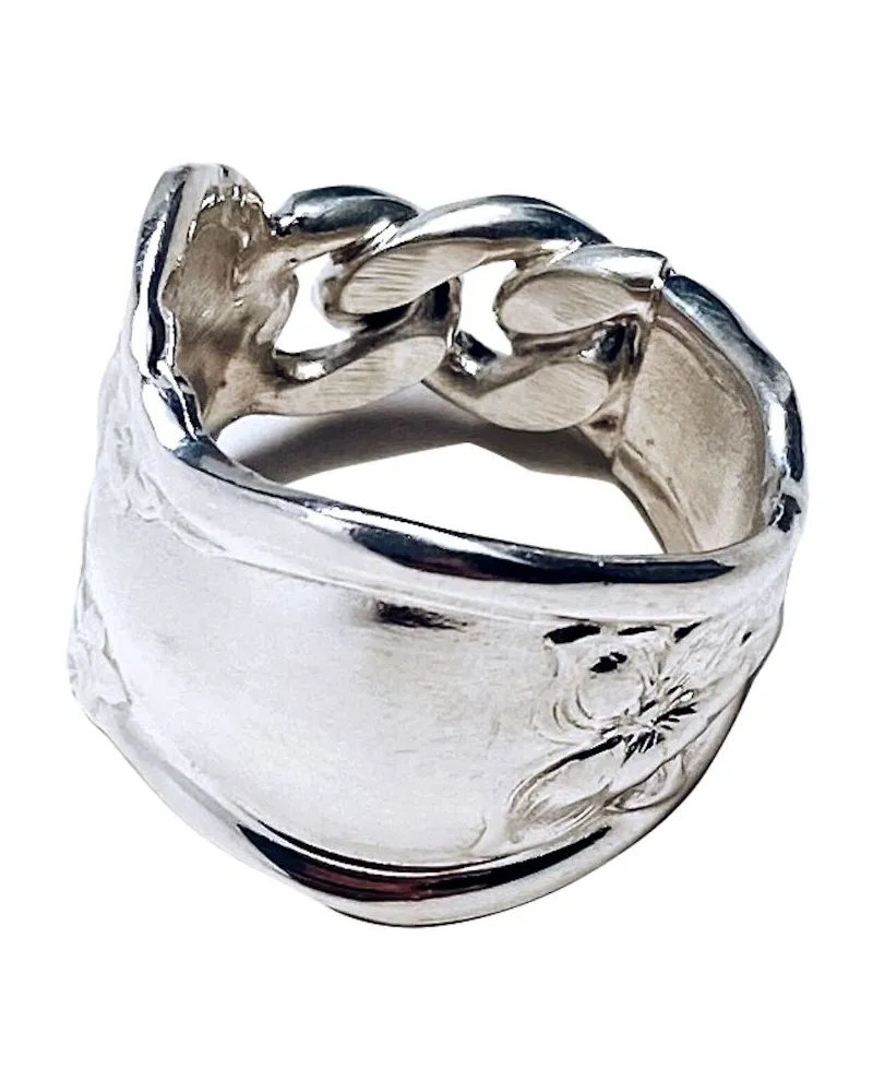 Martine Ali Ankerketten-Ring - Silber Silber