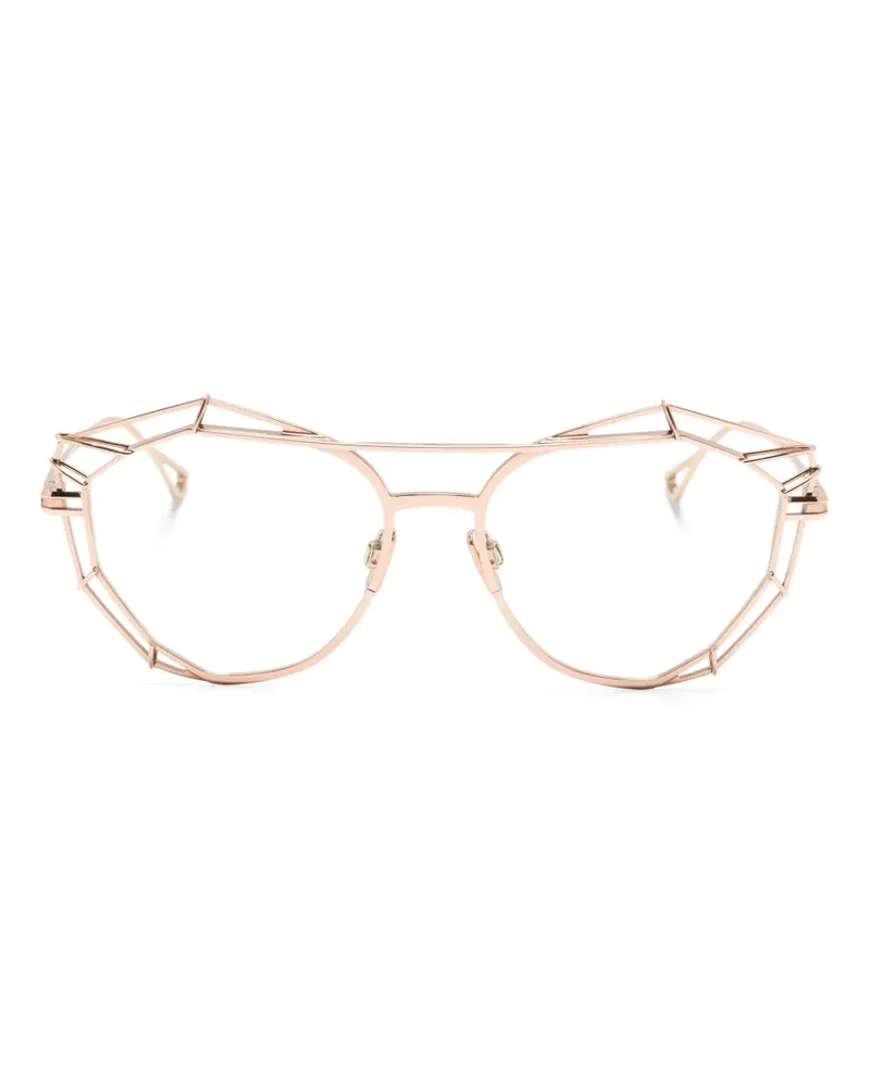 CAZAL Brille mit Cat-Eye-Gestell - Rosa Rosa