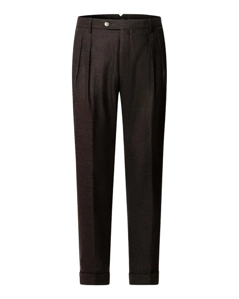 Hackett Eton Hose mit Falten - Braun Braun