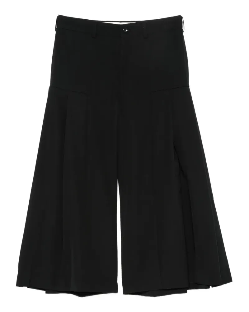 Comme des Garçons pleated-detail trousers - Schwarz Schwarz