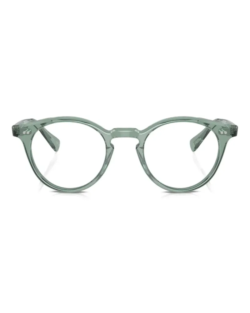 Oliver Peoples Romare Brille mit rundem Gestell - Grün Grün