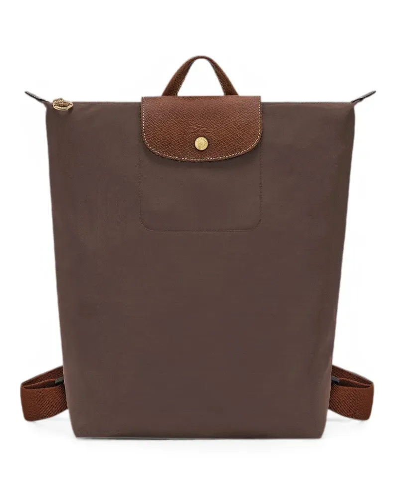 Longchamp Mittelgroßer Le Pliage Rucksack - Braun Braun