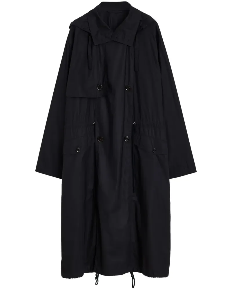 Christophe Lemaire Leichter Trenchcoat - Schwarz Schwarz