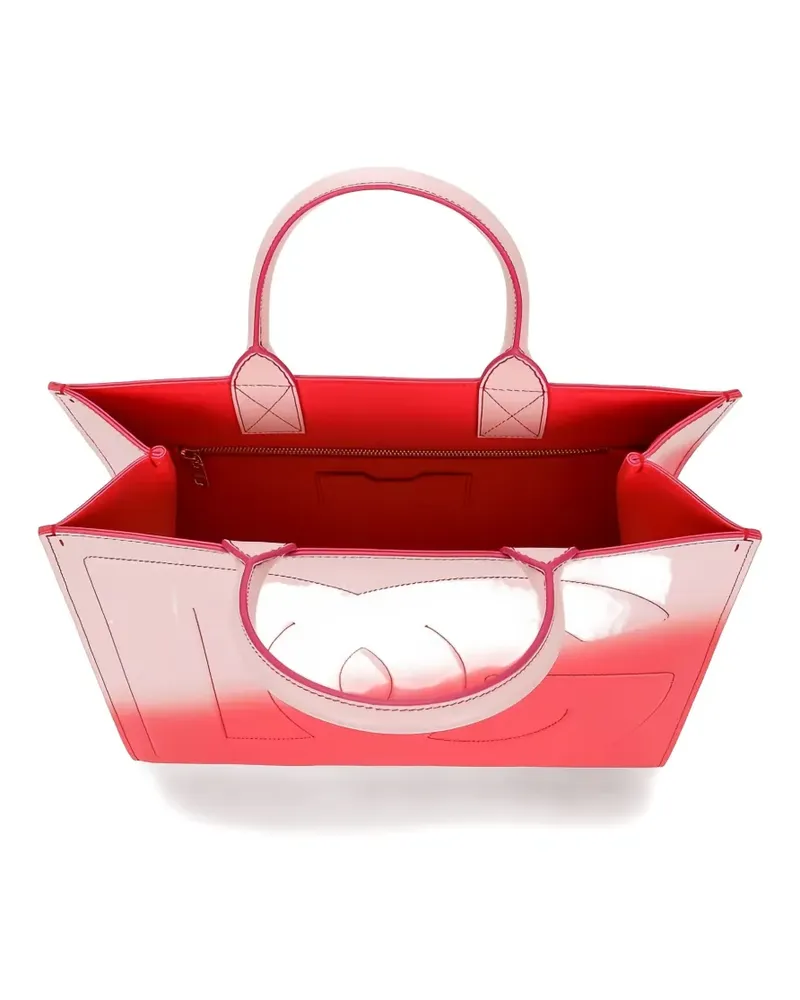 Dolce & Gabbana Degrade Tote Bag mit DG - Rosa Rosa