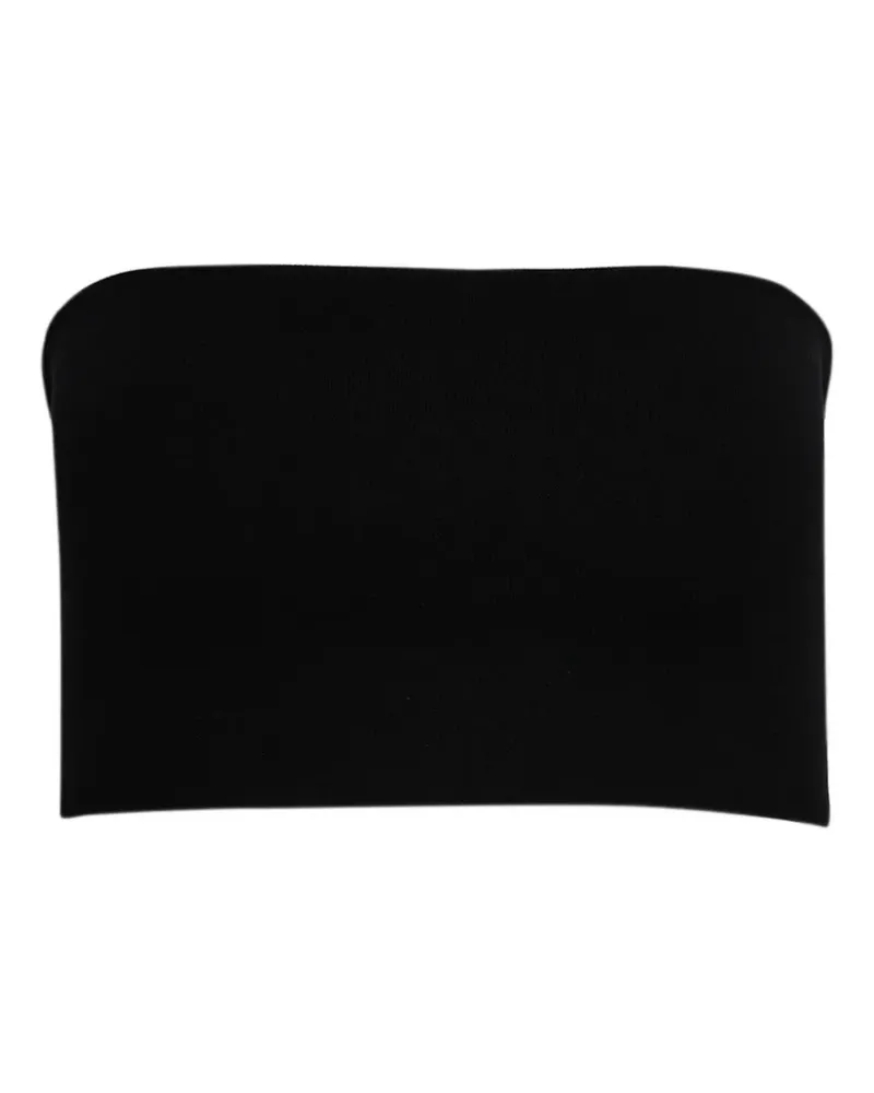 VETEMENTS Gestricktes Bandeau-Top - Schwarz Schwarz
