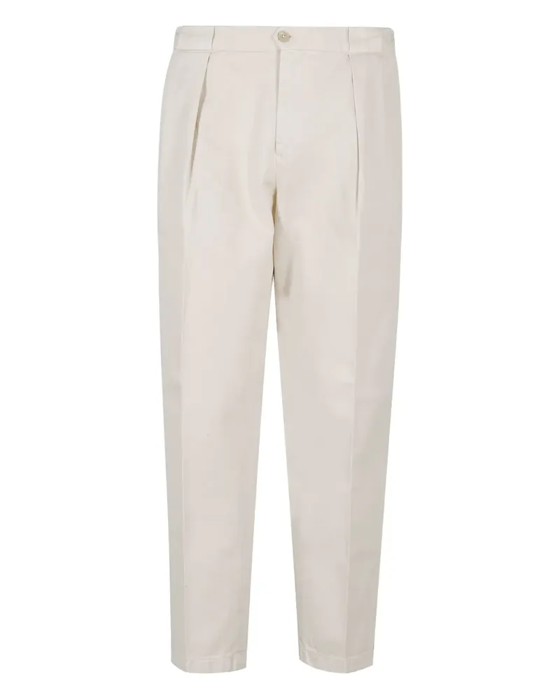 Briglia 1949 Hose mit Bundfalten - Weiß Weiß