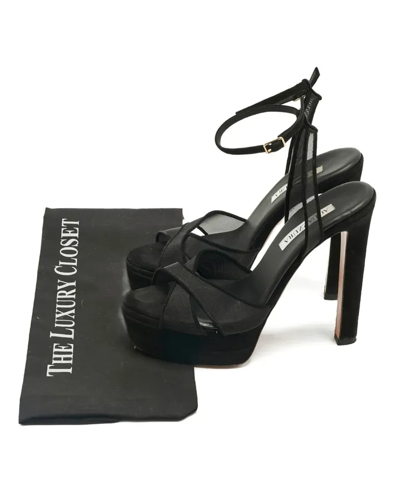 Aquazzura black heeled sandals - Schwarz Schwarz