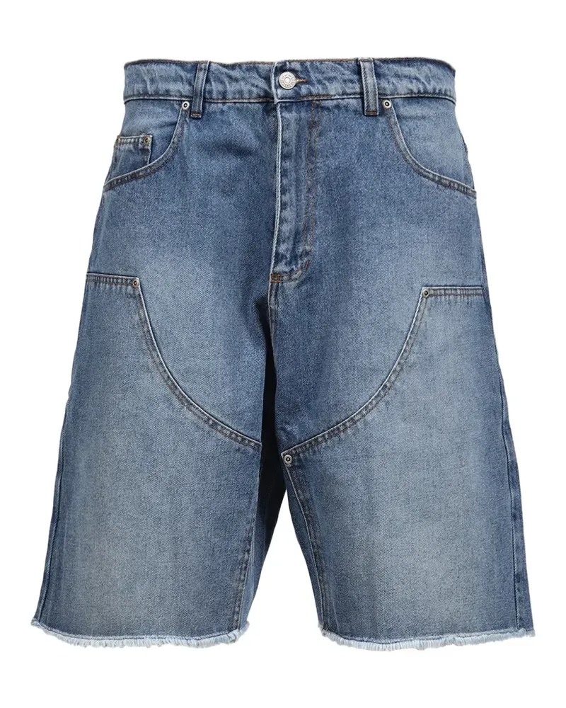 PACCBET RASSVET double-knee baggy shorts - Blau Blau