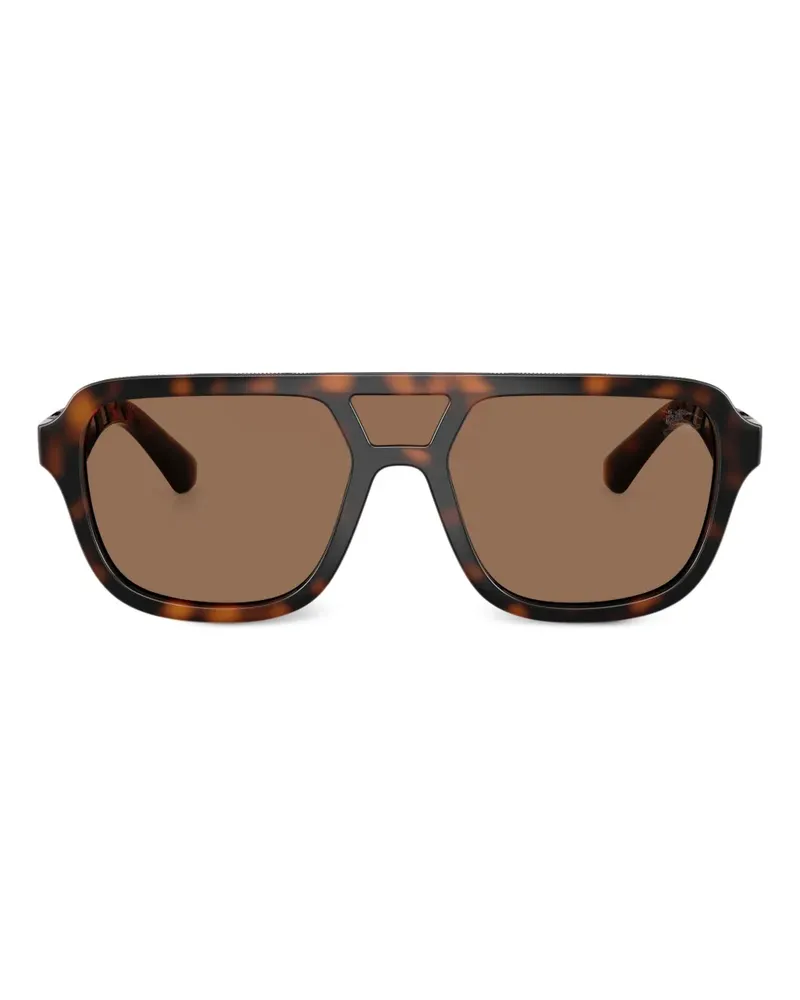 Burberry Pilotenbrille in Schildpattoptik - Braun Braun
