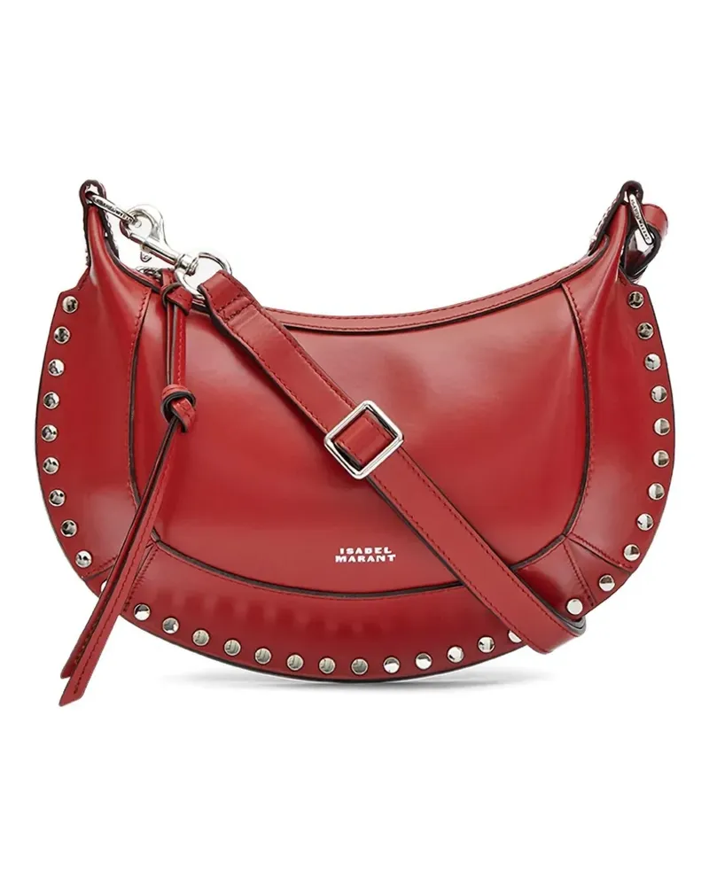Isabel Marant Oskan Crescent Schultertasche - Rot Rot