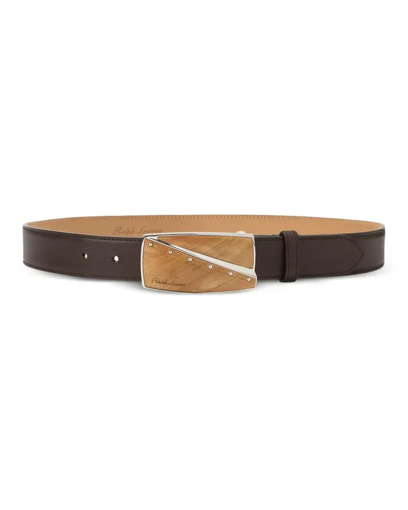 Ralph Lauren Klassischer Gürtel - Braun Braun