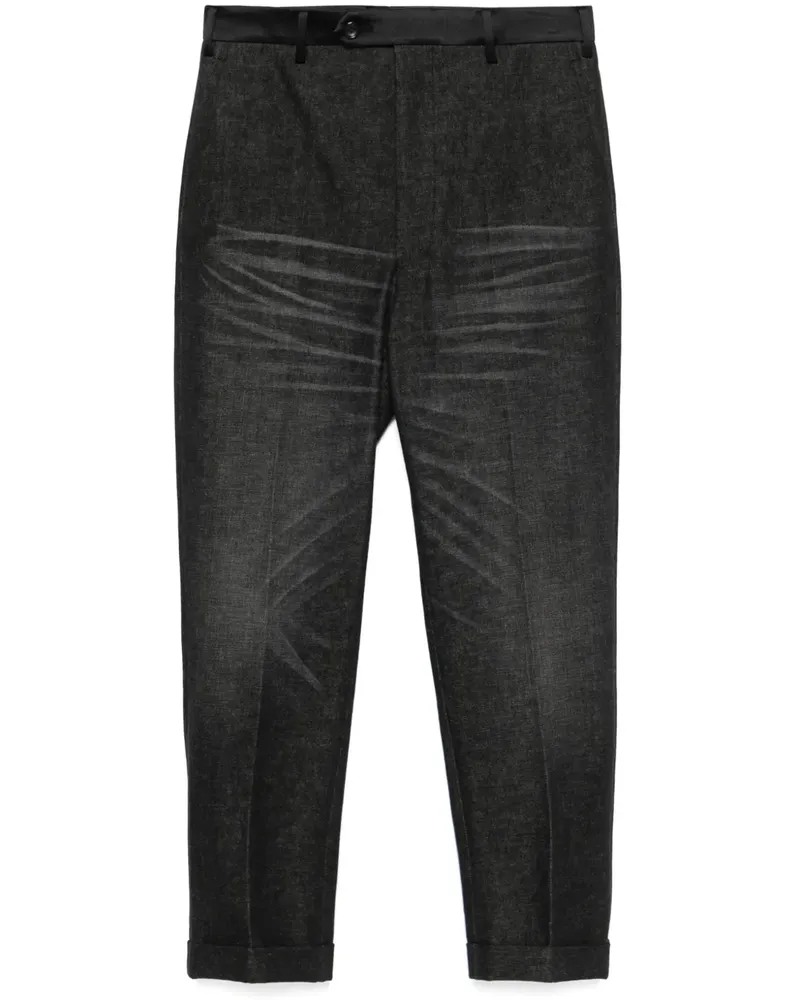 Junya Watanabe Klassische Tapered-Jeans - Schwarz Schwarz