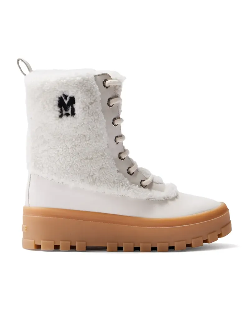Mackage Hero WSH Schnürstiefel mit Shearling - Nude Nude