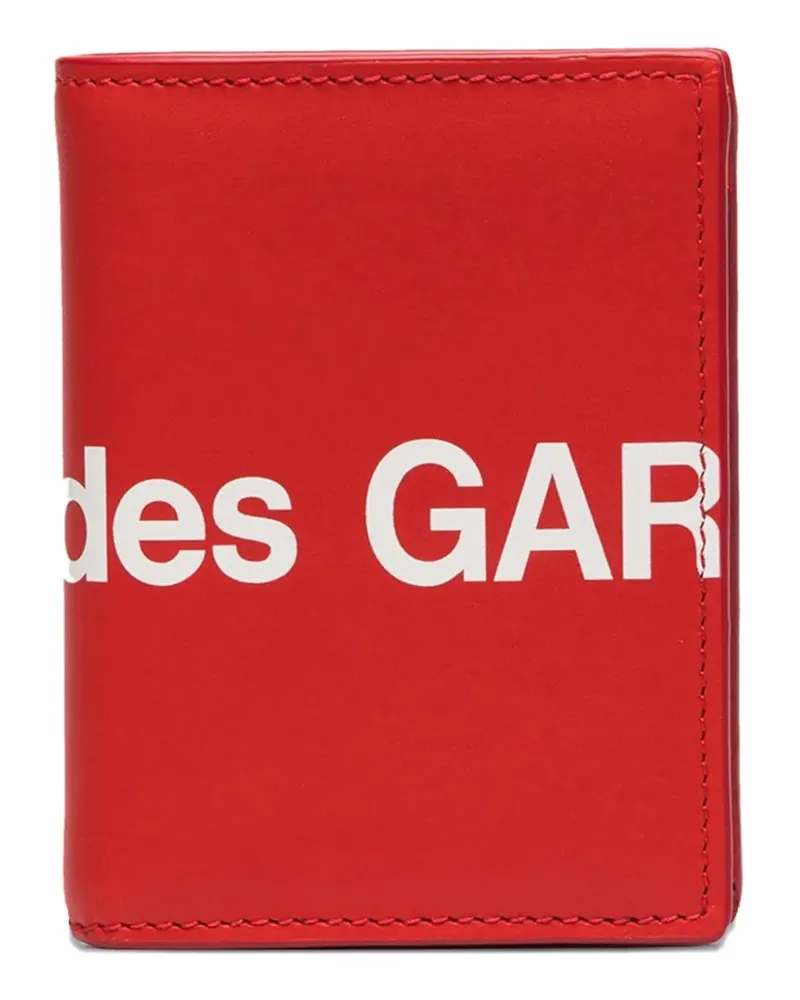 Comme des Garçons Huge Logo card holder - Rot Rot