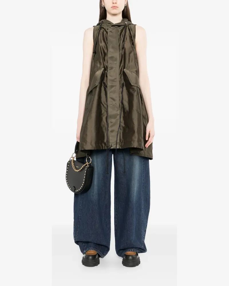 Sacai hooded jacket - Grün Grün