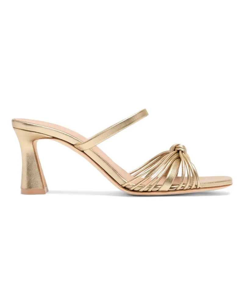 Malone Souliers Lucinda knotted leather sandals - Gold Gold