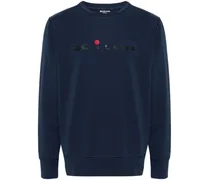 Sweatshirt mit gummiertem Logo
