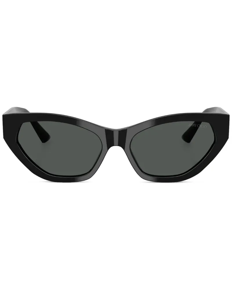 Jimmy Choo Sonnenbrille mit Cat-Eye-Gestell - Schwarz Schwarz