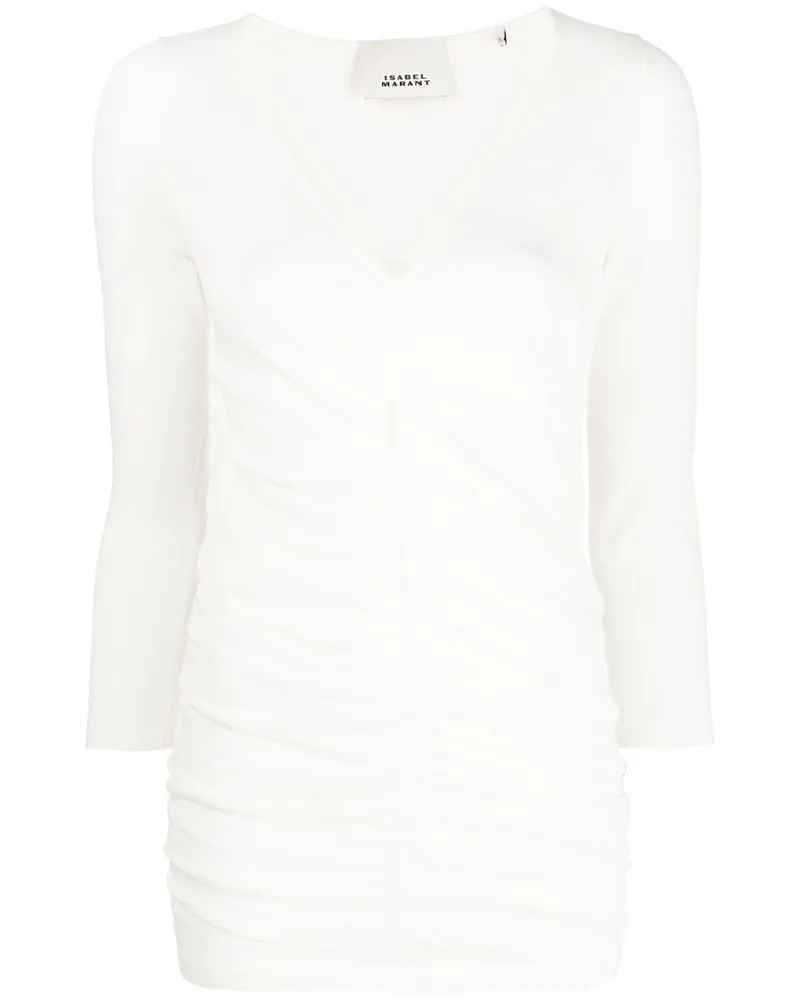 Isabel Marant Acara Langarmshirt - Weiß Weiß