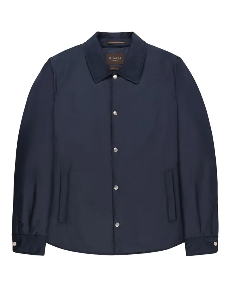 Slowear Gefütterte Hemdjacke - Blau Blau