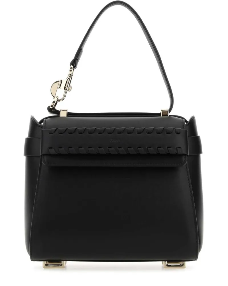 Chloé Kleine Nacha Tote Bag - Schwarz Schwarz