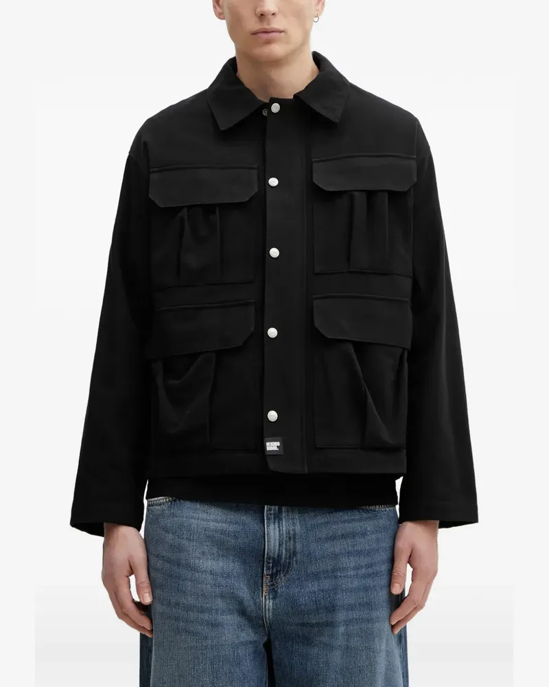 Neighborhood multi-pocket jacket - Schwarz Schwarz