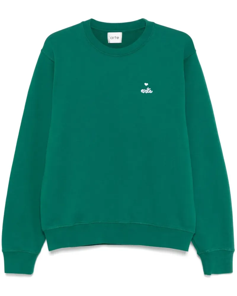 Arte Antwerp Heart Sweatshirt - Grün Grün