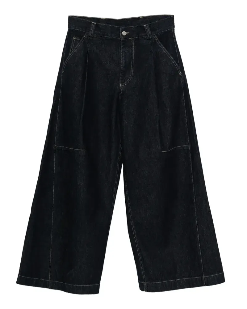 Marina Yee Dean Julius pleated jeans - Blau Blau