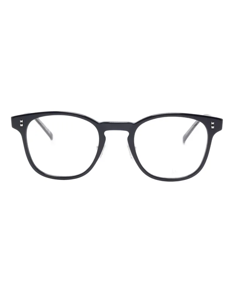 Dunhill Brille mit rundem Gestell - Blau Blau