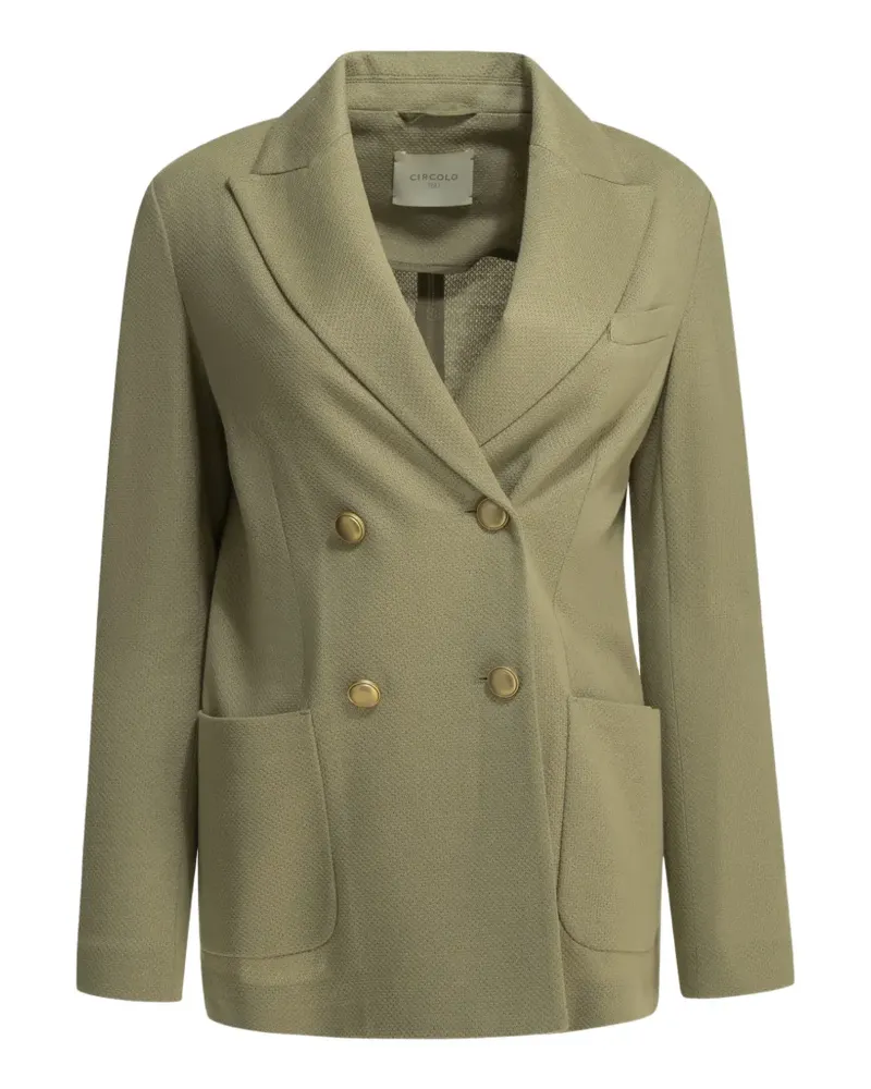 CIRCOLO 1901 double-breasted peak-lapel blazer - Grün Grün