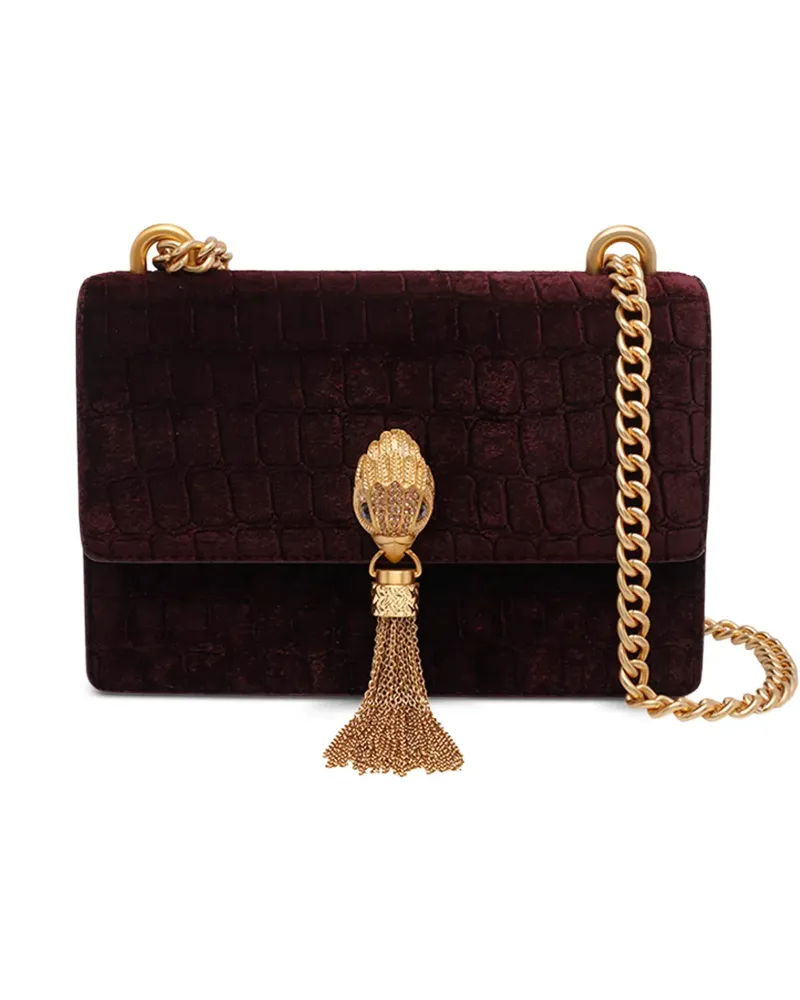 Kurt Geiger frontal-logo shoreditch shoulder bag - Violett Violett