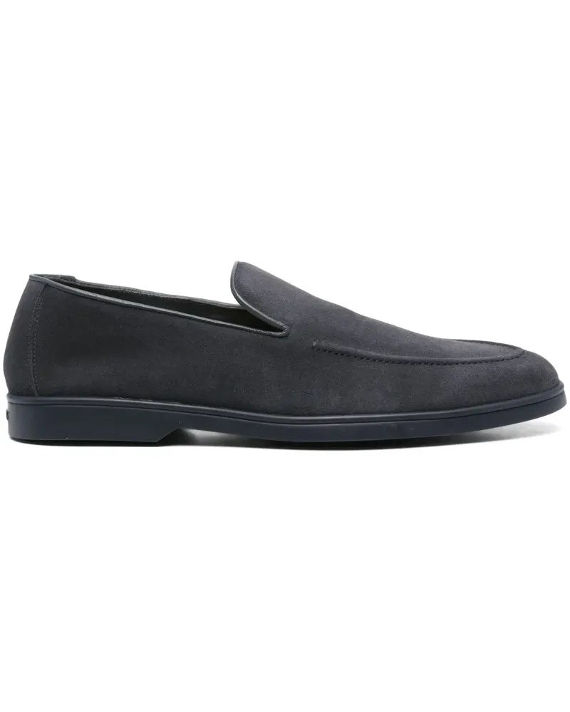 Doucal´s Loafer aus Wildleder - Blau Blau
