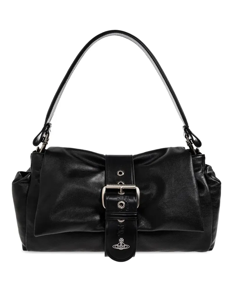Vivienne Westwood Hazel Treasure Schultertasche - Schwarz Schwarz