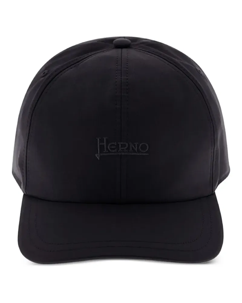 Herno logo-embroidered baseball cap - Schwarz Schwarz