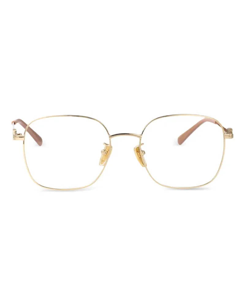 Gucci Brille mit rundem Gestell - Gold Gold