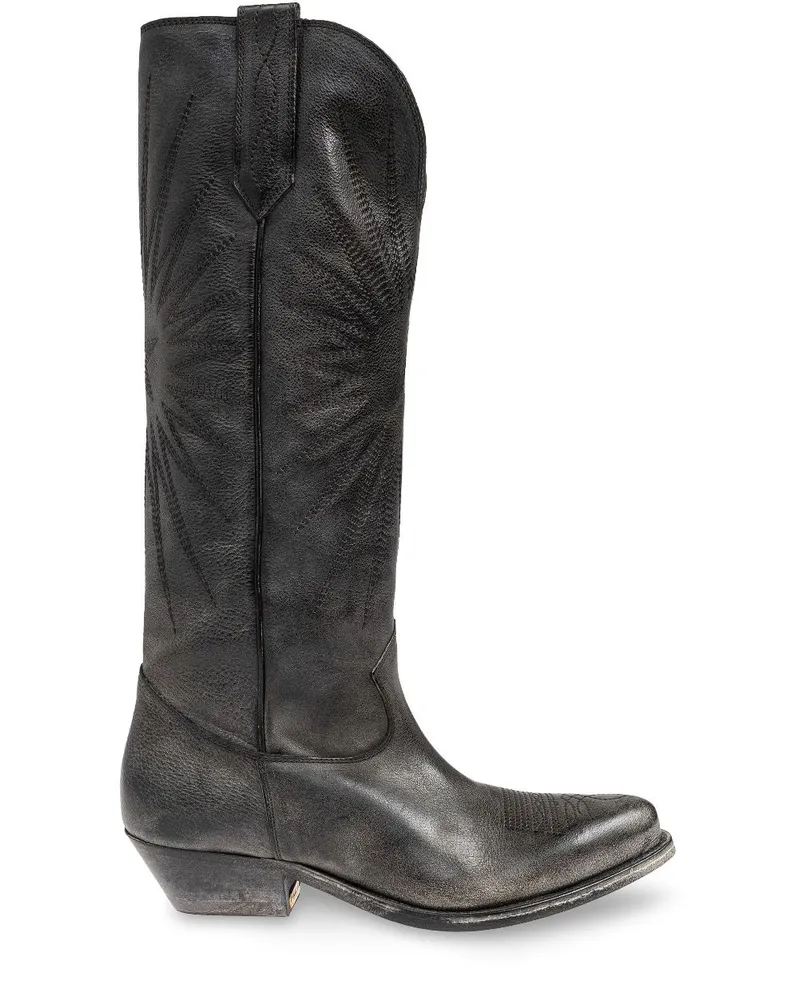Golden Goose Wish Star Stiefel - Grau Grau