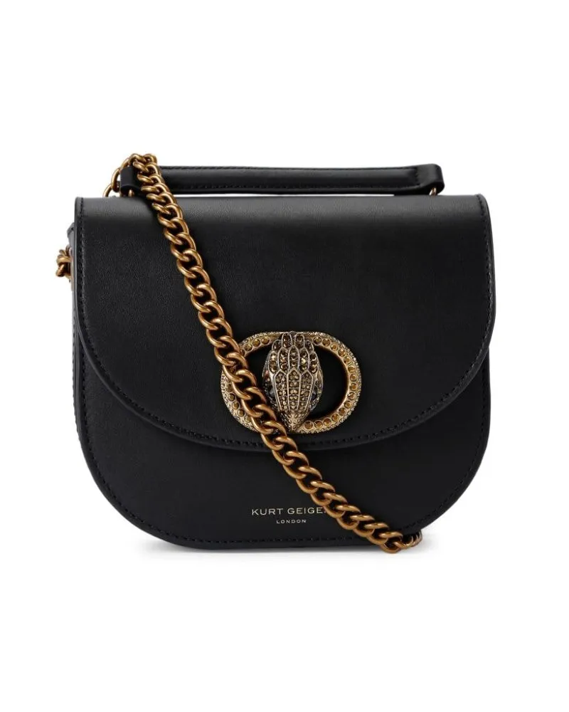 Kurt Geiger Chelsea Satchel-Tasche - Schwarz Schwarz
