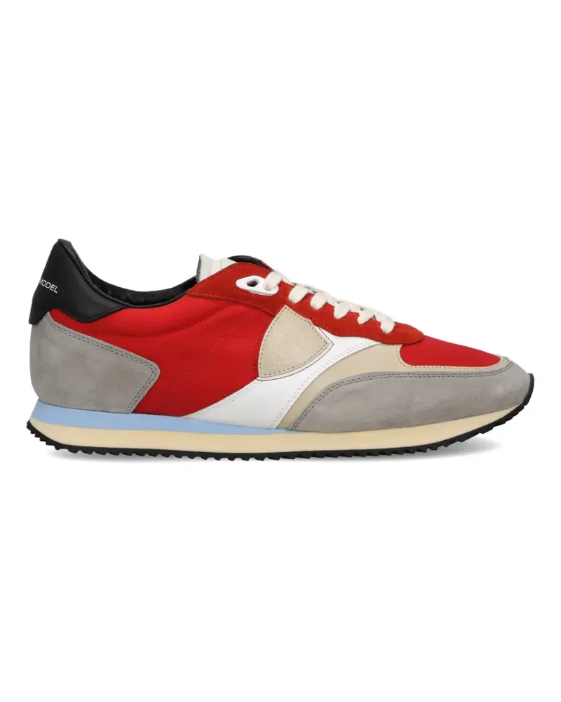 Philippe Model Blville Sneakers mit Einsätzen - Rot Rot