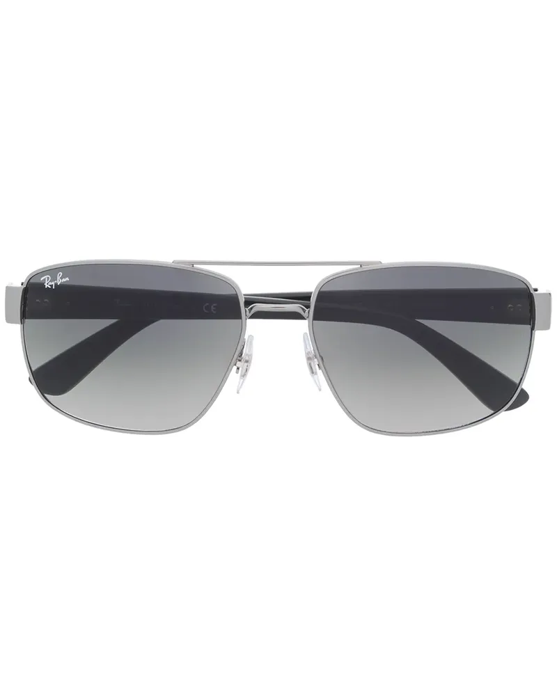 Ray Ban Sonnenbrille im Oversized-Look - Grau Grau